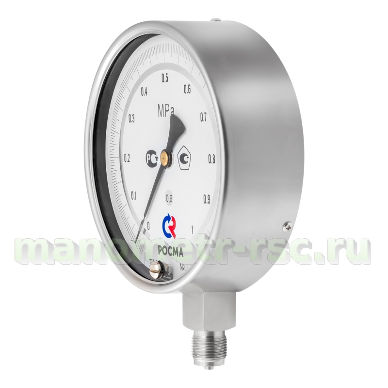 Манометр коррозионностойкий точных измерений ТМ-621РМТИ.00(0-1,6МПа)М20х1,5.0,6 