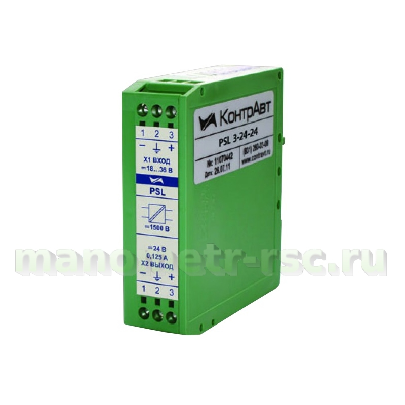 PSL низковольтные DC/DC – преобразователи на DIN-рейку 3 и 10 Вт 